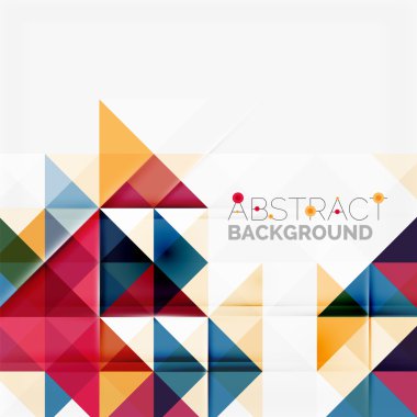Soyut Geometrik Arkaplan.