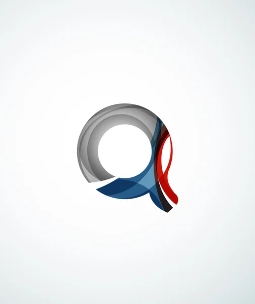 Letra logo de la empresa — Vector de stock