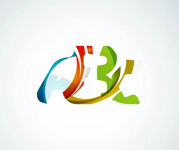 Το λογότυπο της εταιρείας ABC. — Διανυσματικό Αρχείο