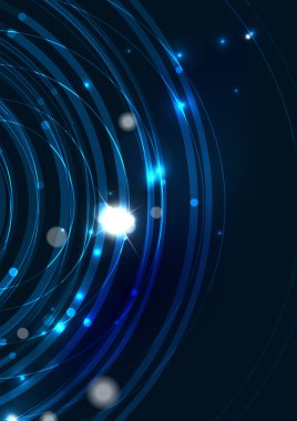 Satırları uzayda parlayan renk