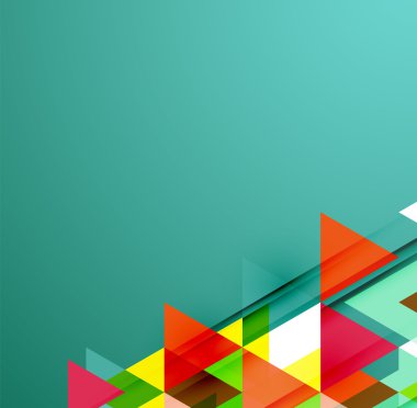 Soyut Geometrik Arkaplan.