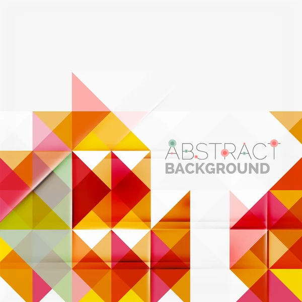 Abstracte geometrische achtergrond. — Stockvector