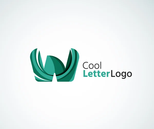 Logo della lettera — Foto Stock