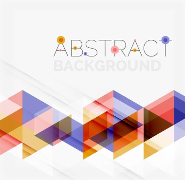 Soyut Geometrik Arkaplan.