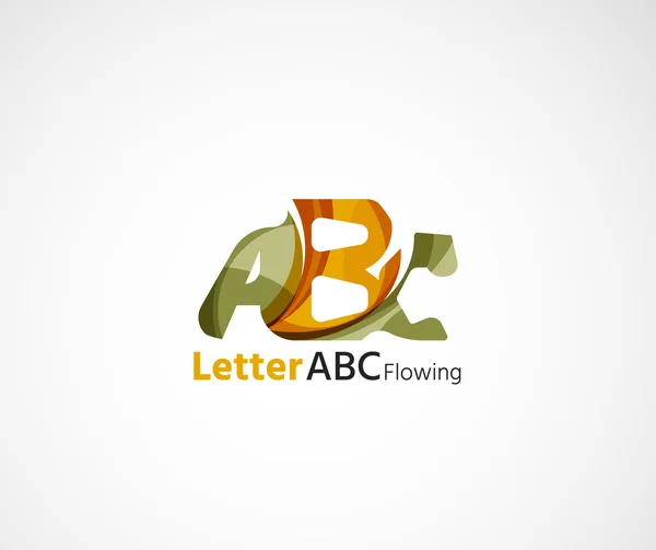 Logo společnosti ABC. vektorové ilustrace. — Stockový vektor