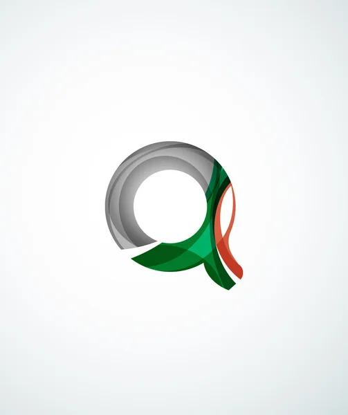 Lettera azienda logo — Vettoriale Stock