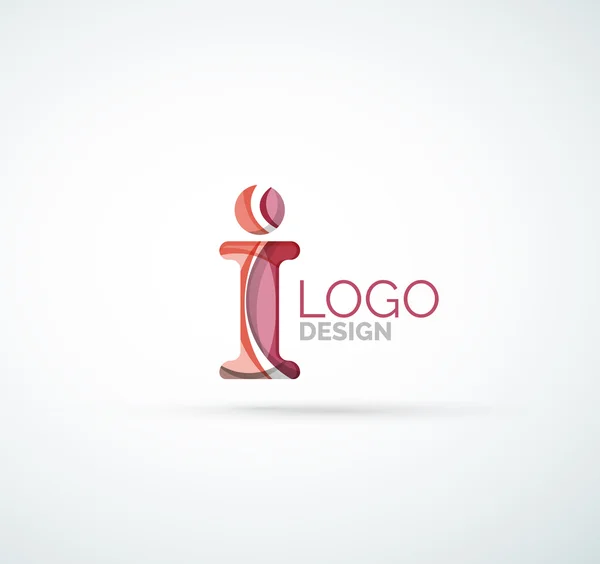 Logotipo de letra vectorial — Archivo Imágenes Vectoriales