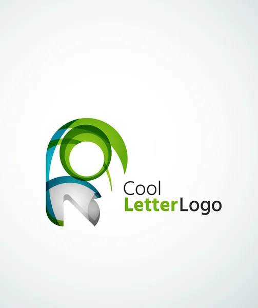 Lettre logo de l'entreprise — Image vectorielle