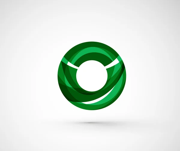 Abstraktní geometrická společnosti logo kruh, kruh — Stockový vektor