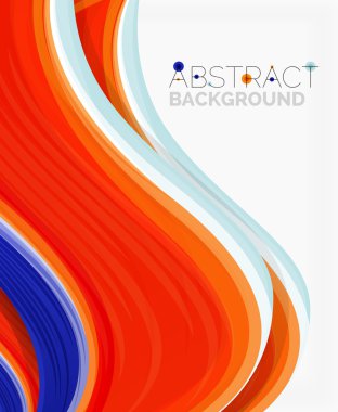 soyut gerçekçi katı dalga arka plan