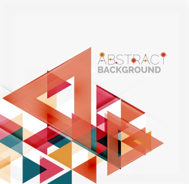 Soyut Geometrik Arkaplan.