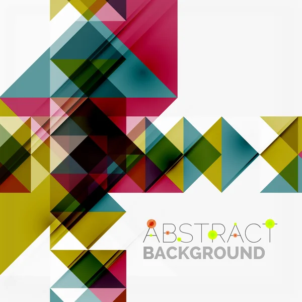 Abstrakt geometrisk bakgrund. — Stock vektor