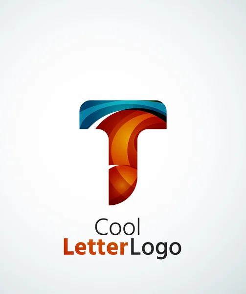 Letra logo de la empresa — Archivo Imágenes Vectoriales