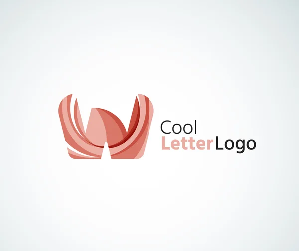 Logotipo de letra vectorial — Archivo Imágenes Vectoriales