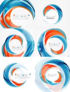 vektör girdap hat arka plan