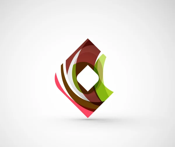 Logo firmy geometryczne streszczenie — Wektor stockowy