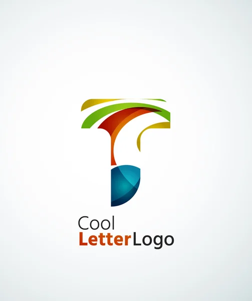 Letter company logo — Stock Vector
