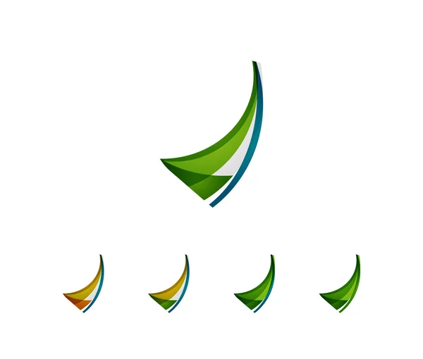 Conjunto de proteção escudo conceitos logotipo — Vetor de Stock