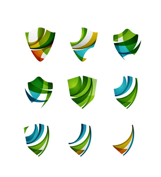 Conjunto de conceptos de logotipo — Archivo Imágenes Vectoriales
