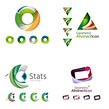 Soyut geometrik şekiller