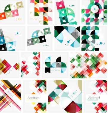 Üçgen geometrik arka kümesi