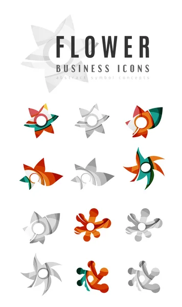 Logo business icons — Stock vektor