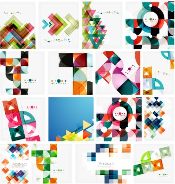 Üçgen geometrik arka kümesi