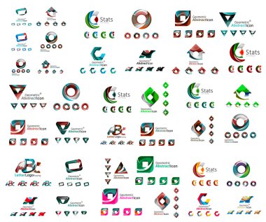 Evrensel küme soyut logoları