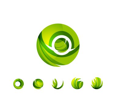 Küre Küre veya daire logo kümesi