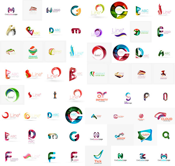 Vector abstract company logo