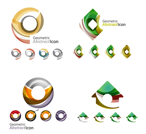 Formas geométricas abstractas universales — Archivo Imágenes Vectoriales