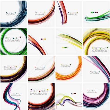 Soyut arkaplanlar kümesi.