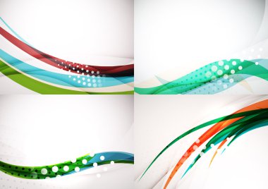 Soyut arkaplanlar kümesi.