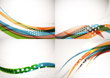 Soyut arkaplanlar kümesi.