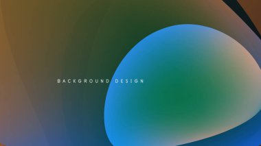 Soyut sıvı şekiller harmanlanarak canlı renk değişimleri yaratır. Koyu arkaplan, çağdaş tasarım elementinin akış biçimlerini vurgular.