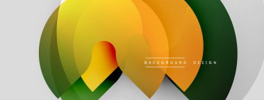 Abstract colorful lines, overlapping shapes create dynamic visual effect. Modern design elements, gradients, smooth transitions present.