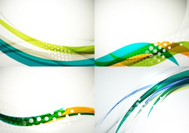 Soyut arkaplanlar kümesi.