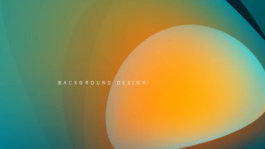 Soyut gradyanlar harmanlanarak, dinamik görsel deneyim yaratırlar. Sıcak tonlar kontrast serin gölgeler, modern tasarım ögesi.