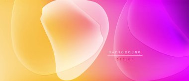 Soyut sıvı şekilleri canlı renkleri harmanlar. Gradyan geçişler dinamik görsel efekt yaratır. Arkaplan ve sunumlar için uygun modern tasarım.