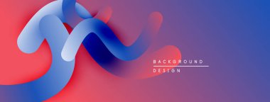 Abstract fluid shapes, vibrant colors blend. Modern design element, smooth curves create dynamic composition. Background suggests creativity, innovation.