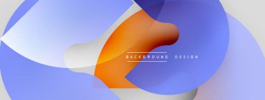 Soyut sıvı şekiller, canlı renkler, modern tasarım. Gradyan örtüler dinamik görsel efekt yaratır. Arkaplan elementleri hareket ve enerji.