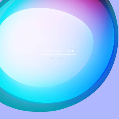 Abstract gradient background. Soft colors blend, creating oval shapes. Minimalist design, suitable for digital projects.