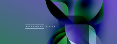 Soyut sıvı şekilleri örtüşür, parlak mavi, yeşil gradyanlar yaratır. Metin arka plan tasarımını beyaz olarak okur. Modern, dinamik kompozisyon.