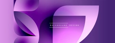Soyut mor tasarım akışkan şekiller, gradyanlar içerir. Modern arka plan dijital projeler ve sunumlar için idealdir. Minimalist stil.
