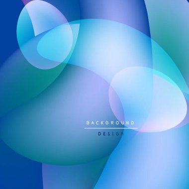 Soyut sıvı şekiller, mavi renkler, yumuşak eğimler. Modern tasarım öğesi, rahatlatıcı görsel deneyim. Arkaplan dokusu, pürüzsüz geçişler.