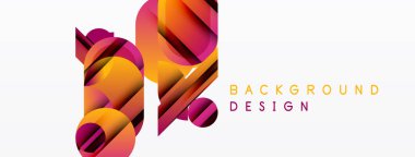 Soyut dinamik şekiller, canlı renkler, modern tasarım. Gradyan renkler arka plan için uygun görsel ilgi yaratır.