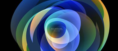 Soyut akış katmanları, canlı renklerin karışımı. Dinamik bileşim modern görsel etki yaratır. Yumuşak eğimler, pürüzsüz geçişler zarif tasarım sunar.