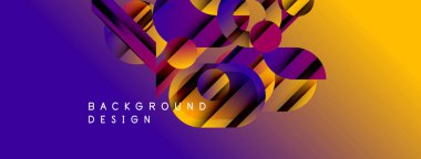 Soyut eğim arkaplanı. Mor, turuncu renkler harmanlanmış. Geometrik şekiller, dinamik görsel efekt oluşturur. Metin arkaplan tasarımı okur.