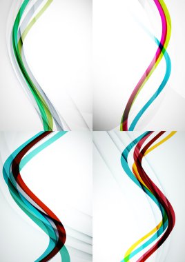 Soyut arkaplanlar kümesi.