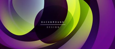 Soyut akış şekilleri dinamik görseller yaratır. Canlı renkler harmanlanarak modern arkaplan tasarımı oluşturur. Yumuşak eğimler hareketi, derinliği gösterir.